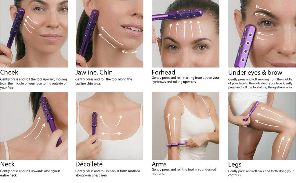 Verdantra™ Germanium Face Massage Roller