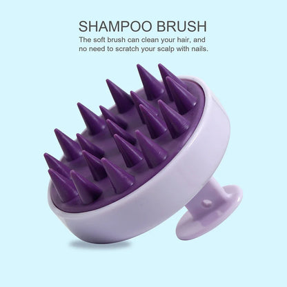 Verdantra™ Silicone Shampoo Brush Head Scalp Massage