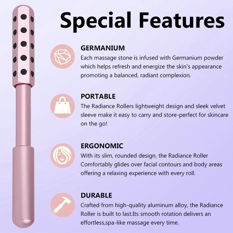 Verdantra™ Germanium Face Massage Roller